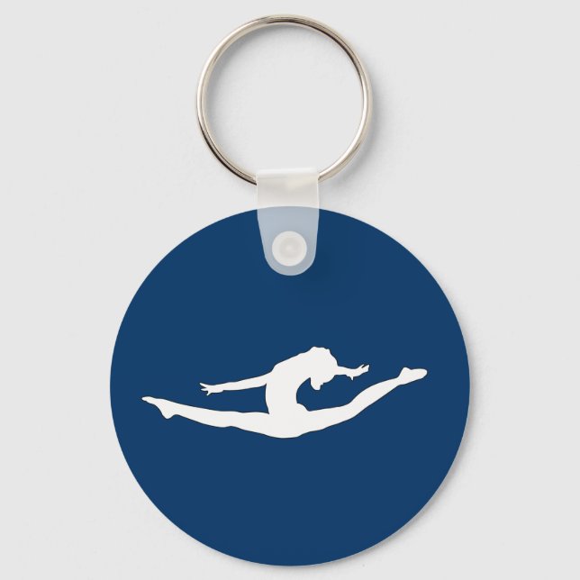 Porte-clés Danse Gymnastique Cheval Porte - clé (Recto)
