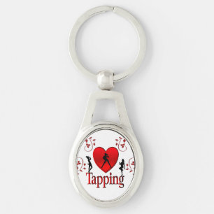 Porte-clés Danse I Heart Tap