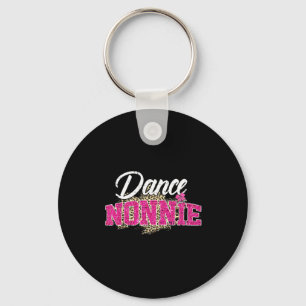 Porte-clés Danse nonnie léopard drôle danse nonnie mère