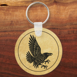Porte-clés Danse Norse Raven