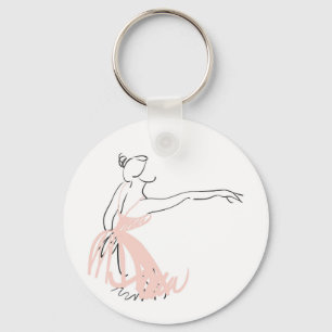 Porte-clés Danseur de ballet Ballerina