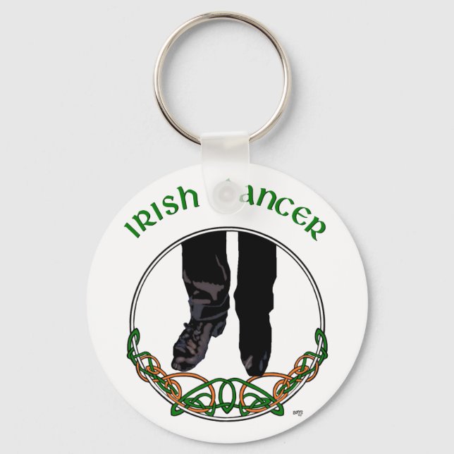 Porte-clés Danseur de step irlandais - Homme (Recto)