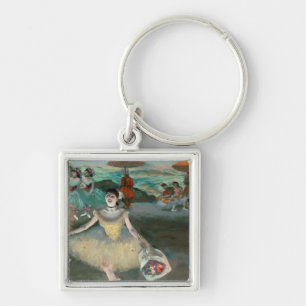 Porte-clés Danseur d'Edgar Degas   avec le bouquet, faisant