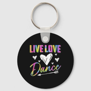 Porte-clés Danseuse amusante Danser Filles Filles Vivre Amour