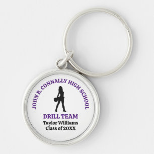 Porte-clés Danseuse de l'équipe de drill de l'école secondair