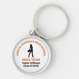 Porte-clés Danseuse de l'équipe de drill de l'école secondair