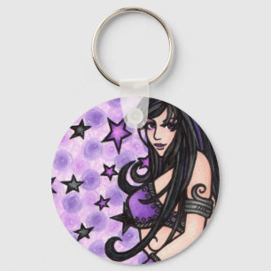 Porte-clés Danseuse du ventre violet