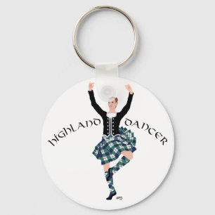 Porte-clés Danseuse écossaise Highland Fling