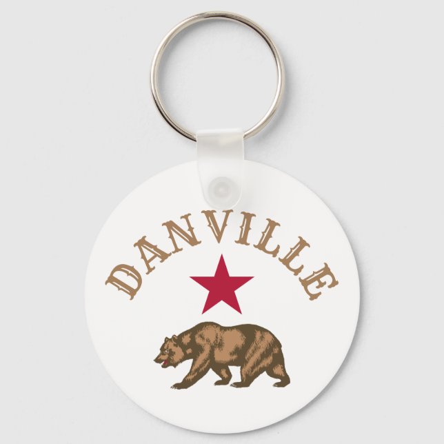 Porte-clés Danville, Californie Porte - clé (Recto)