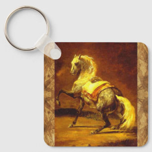 PORTE-CLÉS DAPPLED GREY HORSE