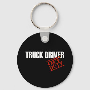 PORTE-CLÉS DARK DU CONDUCTEUR DE CAMION HORS SERVICE