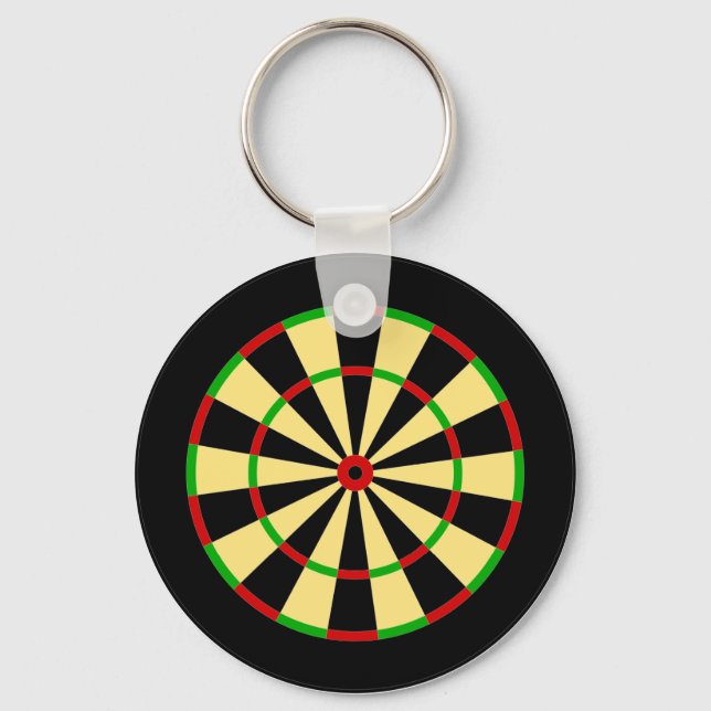 Porte-clés Darts target (Recto)