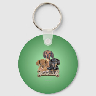 Porte-clés daschunds_rnd_ornament