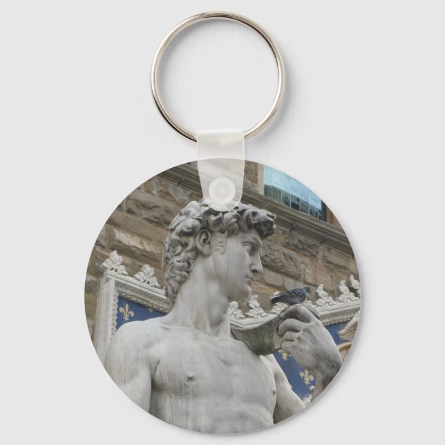 Porte-clés David de Michel-Ange, Florence Italie (Recto)