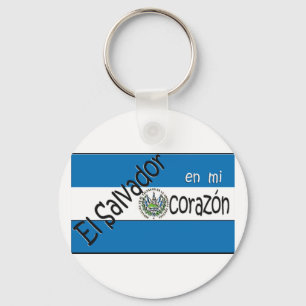 Porte-clés de bandera d'escroquerie du Salvador