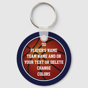 Porte-clés de basketball personnalisés en gros, vo