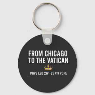 Porte-clés De Chicago Au Pape Vatican Leo 267e