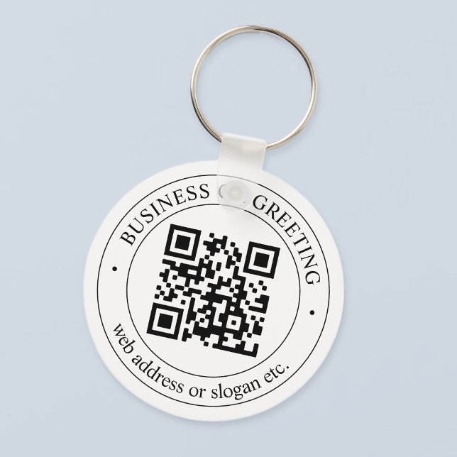 Porte-clés de code QR téléchargé (Créateur téléchargé)