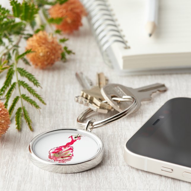 Porte-clés de danseur de flamenco (Côté)