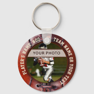 Porte-clés de football personnalisés avec photo pa