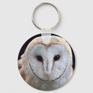 Porte-clés de hibou de grange