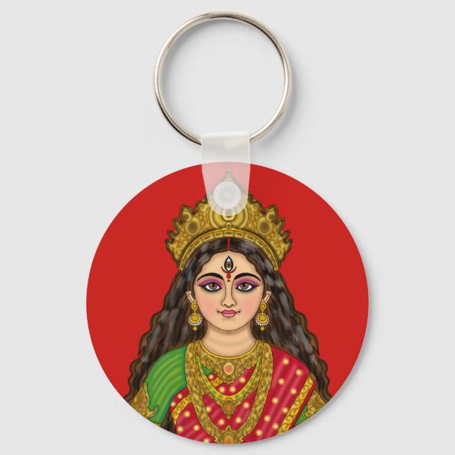 Porte-clés de la déesse Durga (Recto)