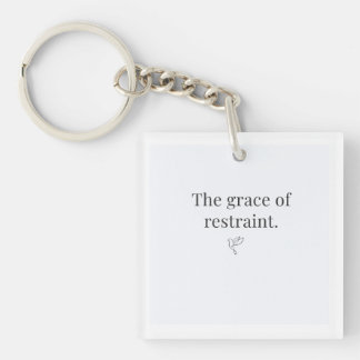 Porte-clés de la grâce de la retenue 