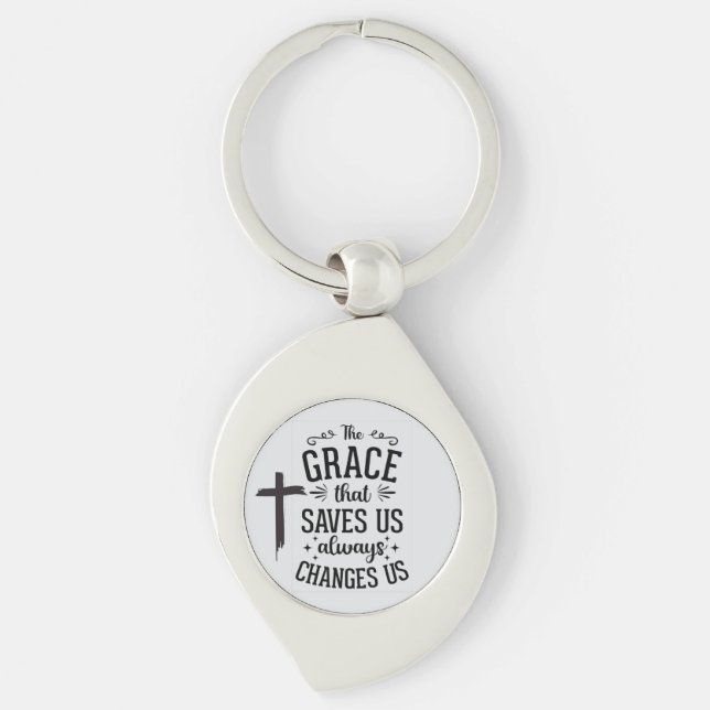 Porte-clés de la Grâce qui Sauve (Devant)