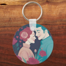 Porte-clés de la Saint-Valentin