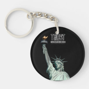 Porte-clés de la statue de la Liberté Thiqa - Insp