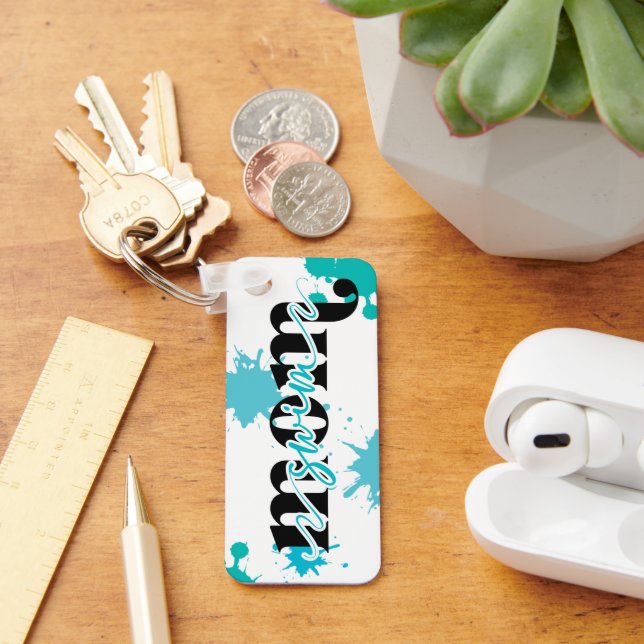 Porte-clés de maman de natation (Bureau)