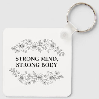 Porte-clés de motivation personnalisé