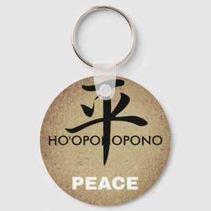 Porte-clés de paix de Ho'oponopono