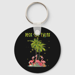 Porte-clés Deck Les Palms Hawaiian Christmas Lights Palm Flam