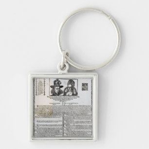 Porte-clés Déclaration du mariage de Frederick V