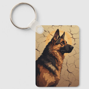 Porte-clés 🐕 Décoration de Berger Allemand pour les propriét