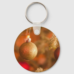 Porte-clés Décorations Gold Festive