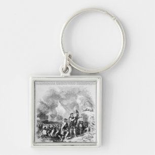 Porte-clés Découverte de l'Amérique par John et SebastiAn