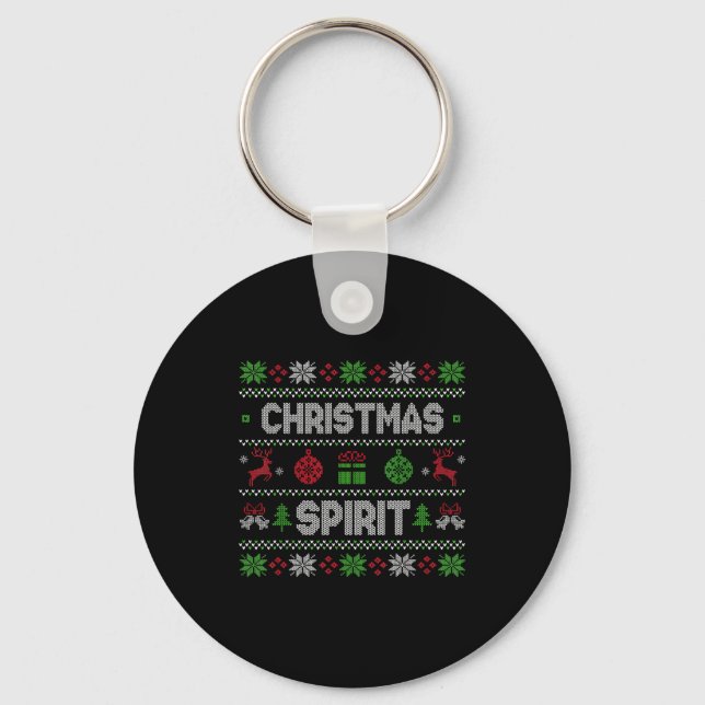 Porte-clés Deep In The Christmas Srit Matching Couples  (Recto)