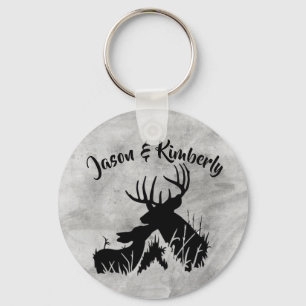 Porte-clés Deer Couple