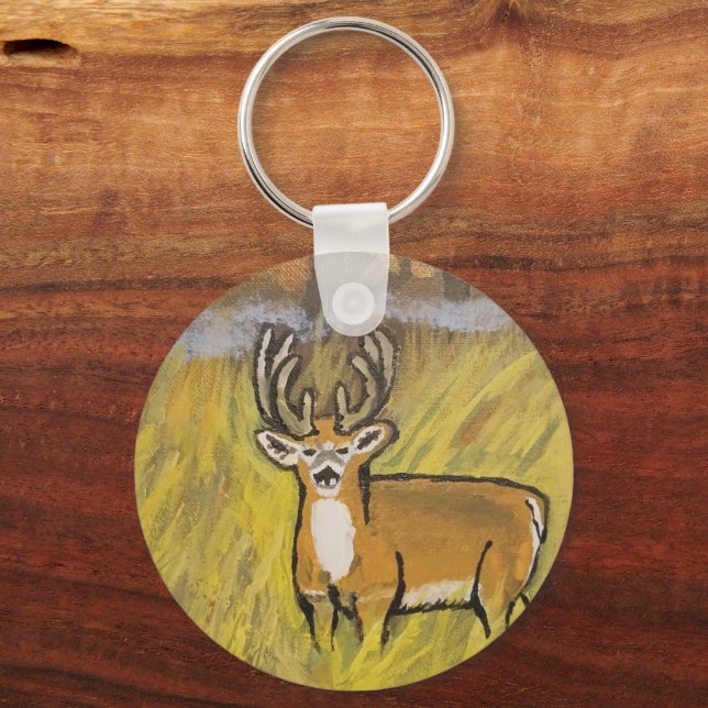 Porte-clés Deer En Porte - clé Automne (Recto)