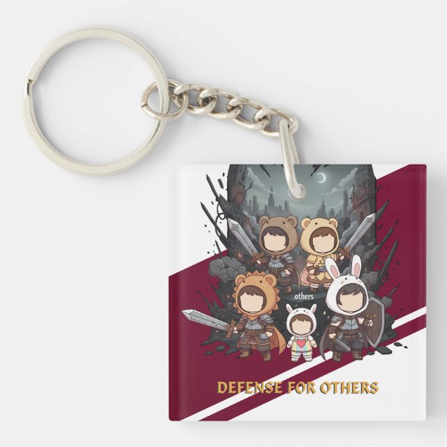 Porte-clés Defense for Others - Little Guardians (Devant)