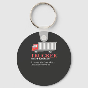 Porte-clés Définition de camionneur
