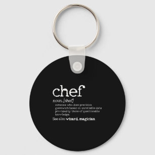 Porte-clés Définition de chef - Dictionnaire drôle Cadeau de 