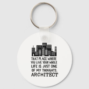 Porte-clés Définition de l'architecte
