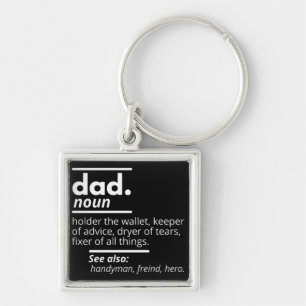 Porte-clés Définition de papa