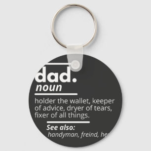 Porte-clés Définition de papa