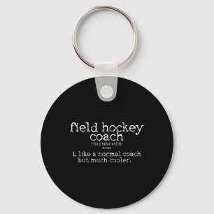 Porte-clés Définition d'entraîneur de hockey sur gazon Cadeau