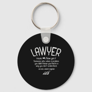 Porte-clés Définition drôle de l'avocat