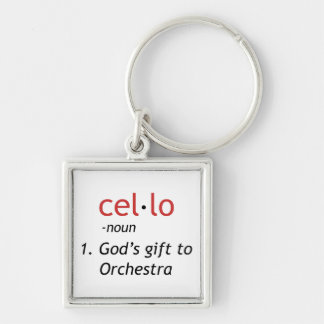 Porte-clés Définition du cello